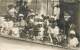 CARTE PHOTO GROUPE DE TOURISTE SUR UN BATEAU AU POULIGUEN 1923 - Le Pouliguen
