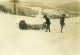 France Traineau Pour Les Blessés Soldats WWI Ancienne Photo SPA 1918 - Guerre, Militaire