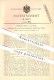 Original Patent - Richard Pfaff In Zürich , 1900 , Steuerung Für Pumpe , Pumpen , Druckwasser , Druck , Wasser !!! - Documents Historiques