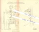 Original Patent - Koller Ruch & Scheller In Oberkirch , 1881 , Herstellung Von Drahtnägeln , Nägel , Nagel , Metall !!! - Oberkirch