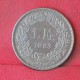 SWITZERLAND  1  FRANC  1983   KM# 24a,3  -    (Nº12109) - Schweden