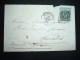 LETTRE TP NAPOLEON LAURE 20C OBL. GC 3827 + 28 AOUT 68 ST QUENTIN (02 AISNE) + AMBULANT - 1849-1876: Période Classique