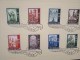 AUTRICHE - Carte Souvenir Pour La Reconstruction De La Cathédrale De Salzburg Avec Série Comp.1955  - à Voir - Lot P7594 - Covers & Documents