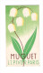 Carte Parfumée MUGUET Offerte Par Le Coiffeur A L'iris (toulouse) (PPP019) - Profumeria Antica (fino Al 1960)
