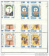 1985 Vaticano Vatican CONGRESSO NAIROBI CONGRESS 20 Serie Di 4v. Foglio MNH** Sheets - Nuovi