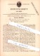 Original Patent - Bleistifthalter , Bleistifte , 1880 , Joseph Reckendorfer In New-York , V. S. A. , Bleistift  !!! - Schreibgerät