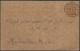 EGYPT 1918 3 MILLS CARTE POSTALE STATIONERY / POSTAL - POST CARD MANSOURA TO MEHALLA - 1915-1921 British Protectorate