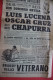 AUG 1960 Cartel Publicitario VISTA-ALLEGER AFFICHE PUBLICITAIRE ESPANA ESPAGNE NOVILLADA DOMINGO ORTEGA  LUIS LUCENA OSC - Afiches