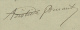 Lettre Autographe D'ARISTIDE BRUANT (14 Février 1901) à Henry Ricard, Député De La Côte D'Or (Cezy, Beaune) - Autres & Non Classés