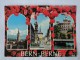 Switzerland  Bern Und Die Alpen Zähringerbrunnen Mit Zytglockenturm Bundeshaus Und Aare  Stamps A 22 - Bern