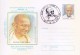 ROMANIA 1997 POSTAL STATIONERY ENVELOPE ON GANDHI & INDEPEX 97 WITH PICTORIAL CANCELLATION - Postal Stationery