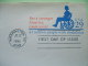 USA 1992 FDC Stationery - Disbled Person Wheelchair - Washington - 1981-00