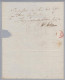 Heimat Belgien Brügge (Bruges 91) Ca. 181? Brief Nach Paris - 1794-1814 (Periodo Francese)