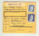 Heimat Luxemburg Diekirch 1943-06-25 Paketkarte DR-Marken - 1940-1944 Ocupación Alemana