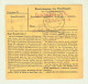 Heimat Luxemburg Diekirch 1944-06-19 Paketkarte DR-Marken - 1940-1944 Occupation Allemande