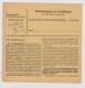 Heimat Luxemburg Diekirch 1943-04-14 Paketkarte DR-Marken - 1940-1944 Occupazione Tedesca