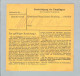Heimat Luxemburg Grossbuss 1943-04-01 Paketkarte DR-Marken - 1940-1944 Occupazione Tedesca