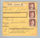 Heimat Luxemburg Grossbuss 1943-07-29 Paketkarte DR-Marken - 1940-1944 Occupazione Tedesca
