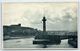 POSTCARD JUDGES 4600 THE HARBOUR MOUTH WHITBY BW UNPOSTED - Whitby