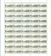 Czechoslovakia 1966 Visoké Tatry - Light - Sheet Of 50 Dummy Stamps - Specimen Essay Proof Trial Prueba Probedruck Test - Ensayos & Reimpresiones