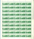 Czechoslovakia 1966 Visoké Tatry - Dark - Sheet Of 50 Dummy Stamps - Specimen Essay Proof Trial Prueba Probedruck Test - Proofs & Reprints