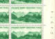 Czechoslovakia 1966 Visoké Tatry - Dark - Sheet Of 50 Dummy Stamps - Specimen Essay Proof Trial Prueba Probedruck Test - Probe- Und Nachdrucke