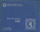 ITALIA REPUBBLICA SERIE DIVISIONALE ZECCA 1980 FDC UNC - Jahressets & Polierte Platten