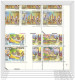 Delcampe - 1988 Vaticano Vatican VIAGGI DEL PAPA  JOURNEYS OF THE POPE 20 Serie Aeree Di 5v. In Foglio MNH** Air Mail Sheets - Posta Aerea