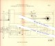 Original Patent - Louis Bergognon In Basel , 1881 , Flechtmaschine Zur Herstellung Von Webstuhl - Litzen , Weber !!! - Documents Historiques