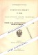 Original Patent - J.A. Vautherin à Chateau De Rans , 1880 , Fixation élastique Pour Voies Ferrées !!! - Historical Documents