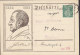 Germany Deutsches Reich Postal Stationery Ganzsache GOETHE 1832-1932, BOCHUM 1932 (2 Scans) - Cartoline