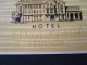 MISC HOTEL SZALLO TISZA SZOLNOK BUDAPEST HUNGARIA HUNGARY HONGRIE DECAL STICKER LUGGAGE LABEL ETIQUETTE AUFKLEBER - Hotel Labels