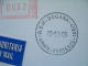 San Marino 2006 Registered Official Cover To Belgium - Foreign Dept. - Machine Franking - Priority Mail Label - Brieven En Documenten