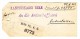 Schweiz Koffer Etikette Kantonskasse Bern Mit Stehende Helvetia U. Ziffer - Lettres & Documents