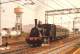 03734 "REGGIO EMILIA - LOCOM. T3 - VAGONI CENTOPORTE ". FERROVIA TRENO - RAILWAY TRAIN CART. ILL.  ORIG.  NON SPEDITA. - Trains