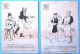 Rare Lot 2x Litho Illustrateur GUILLAUME PUBLICITE DE SERIE CANTENAT CAFE CHOCOLAT DOS DETAILS VENTE - Alimentaire