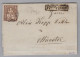 Heimat LU PFEFFIKON Langstempel Im Kasten 1865-08-20 Klein Brief Nach Münster - Storia Postale