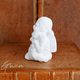 Delcampe - Figurine Ancienne Allemande Sujet Homme Et Chat Biscuit Miniature Porcelaine Antique Statuette - Personajes