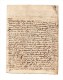 !!! LETTRE DE ST VINCENT (LANDES) DE 1692 POUR BORDEAUX - ....-1700: Précurseurs