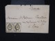 RUSSIE - Enveloppe Pour Paris En 188.. - Aff. Plaisant - à Voir- P7938 - Briefe U. Dokumente