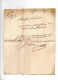 !!! MARQUE POSTALE DE ST SEVER (LANDES) + FRANCHISE "LE SOUS PREFET DE ST SEVER" SUR LETTRE DE 1807 - 1801-1848: Précurseurs XIX