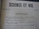 SCIENCE ET VIE De Janvier 1947 - Chasse à La Baleine Industrie Baleinière - Météo Radioélectrique Illustration René Ravo - Sciences