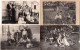 Lettland Latvia Latvija - Lot Of 6 Photo Postcards (animation, Family Event, Military....see Scans) - Lettland