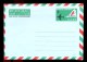 AEROGRAMME AEROGRAM AIRLETTER * STATIONERY MALDIVES * AIR MALDIVES * RS. 1.15 * MINT LIGHT GREEN - Maldiven (1965-...)