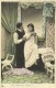 Lot 3 Cartes Madame Et Son Coiffeur (Coquin)    Recto Verso - Couples