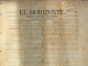 BP205 CUBA SPAIN NEWSPAPER ESPAÑA 1886 \"EL HORIZONTE\" 2/05/1886. 46X32cm. - [1] Bis 1980