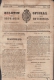 BP106 CUBA SPAIN NEWSPAPER ESPAÑA 1851 BOLETIN OFICIAL DE CANARIAS 14/11/1851 - [1] Jusqu' à 1980