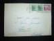 LETTRE POUR LA FRANCE TP THE ALAMO 9 C + TP ANDREW JACKSON 1 C X2 OBL.MEC. DEC 5 1963 FORT BELVOIR + VIGNETTE CHRISTMAS - Lettres & Documents