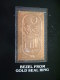 Staffa Is., UK (local) Egypt Pharaoh Tutankhamun - 23K Gold Foil - Bezel From Gold Seal Ring - Archaeology