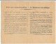 Grand-Duché De Luxembourg Bulletin D'impôt Foncier Pour L'année 1901 Timbre Oblitéré 1901 - Luxemburg